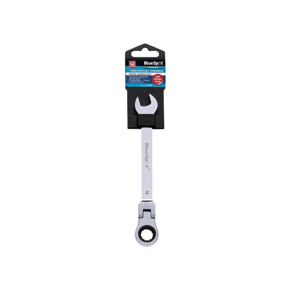 Bluespot Tools Flexible Head Ratchet Spanner