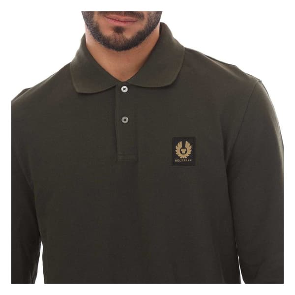 Belstaff Långärmad Pikétröja för Herr