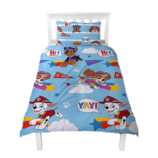 Paw Patrol Cool Vändbart Påslakanset