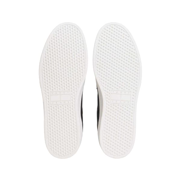 Tommy Jeans Mens Greenwich Leather Flat Trainers