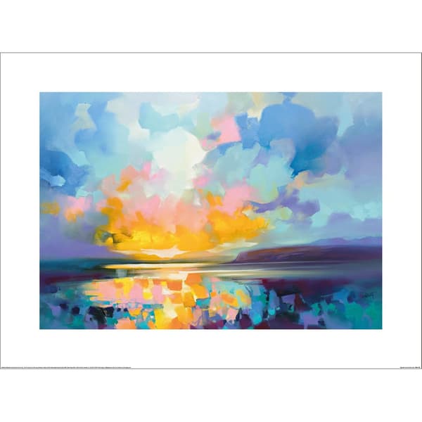 Scott Naismith Skye Blue Art Print