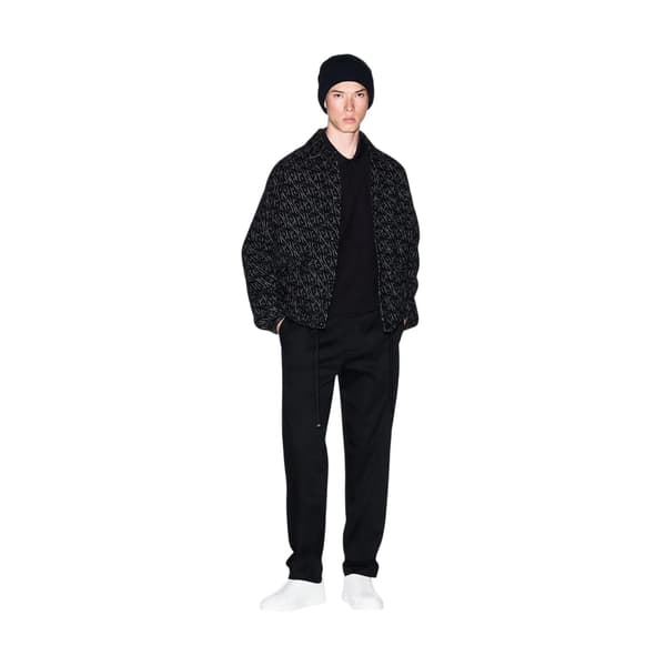 Armani Exchange Herrar Texturerad Regular Pikétröja