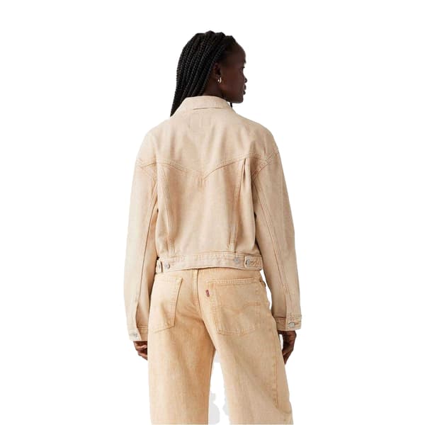 Levis Dam 90-tals Stonewashed Jeansjacka