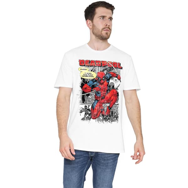 Deadpool Herr T-shirt med seriestripp