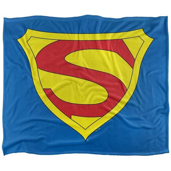 Superman 1941 Shield Soft Touch Blanket