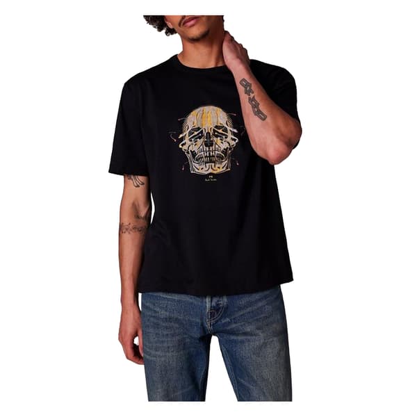 Paul Smith Mens Skull Regular T-Shirt