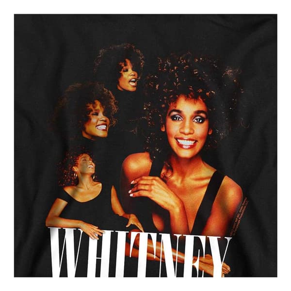 Whitney Houston Barn/Kids Sing It Collage Heather Pullover Hoodie