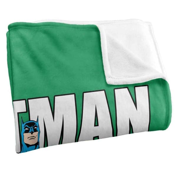 Batman Shamrock Soft Touch Blanket