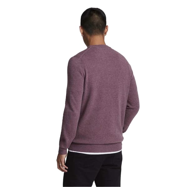 Lyle & Scott Herrtröja i lammull med rund hals
