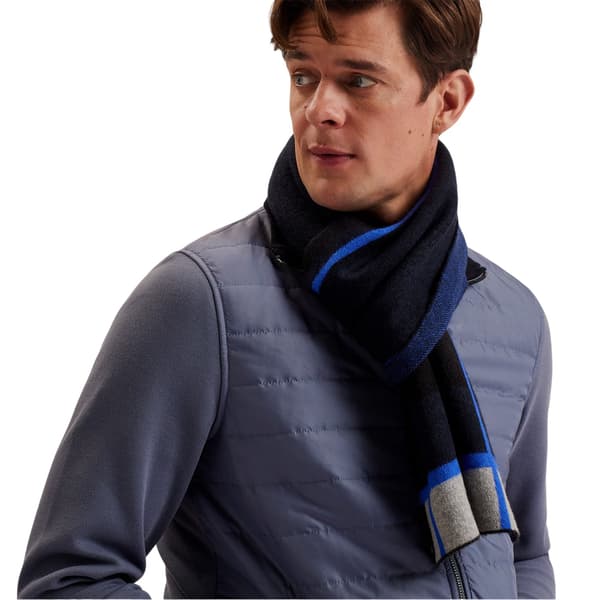 Ted Baker Kierans Vinterhalsduk med Randiga Detaljer