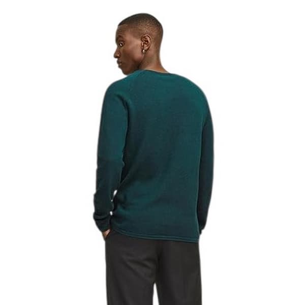 Jack And Jones Mens Textured Regular Raglan Jumper