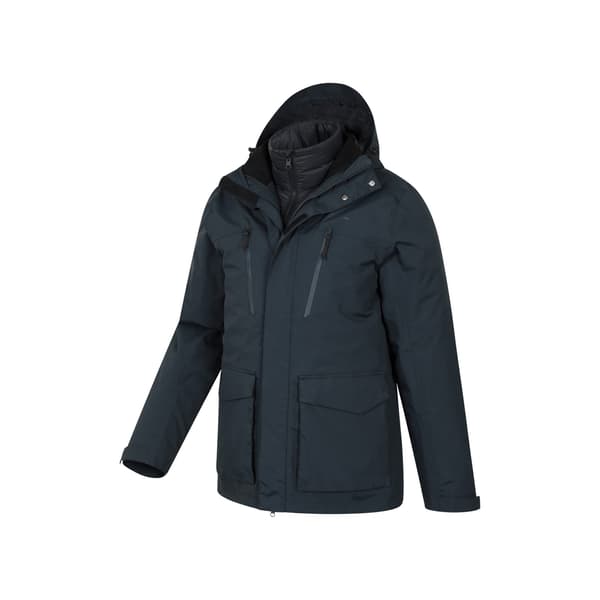 Mountain Warehouse Mens Correspondent II 3 in 1 Down Jacket