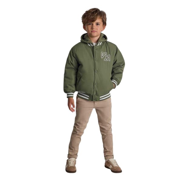 Minoti Boys Embroidered Baseball Varsity Jacket
