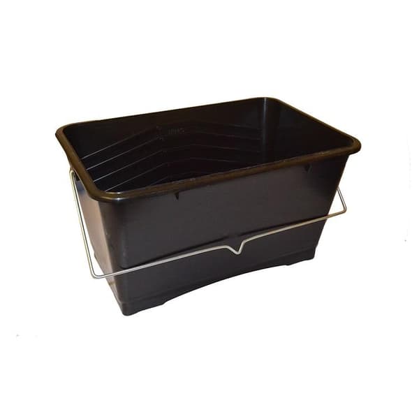 Black Plastic Paint Scuttle 9L