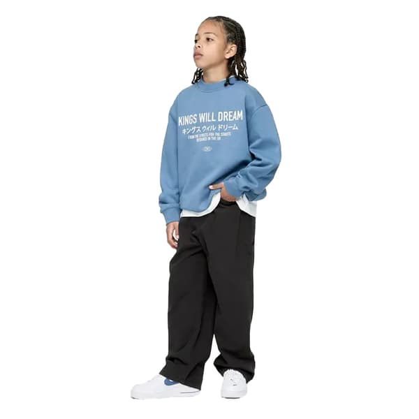 Kings Will Dream Boys Studio Stacked Crew Neck Sweatshirt