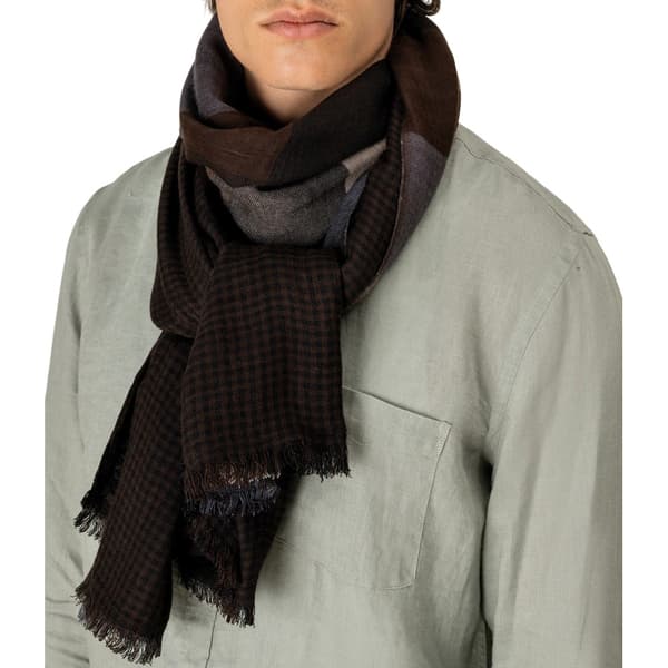 Spasso Unisex Adult Patchwork Reversible Scarf
