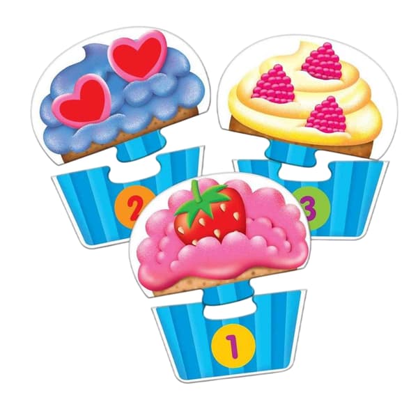The Learning Journey Cupcake Pusselset (15-pack)