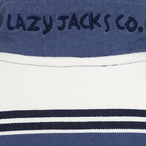 Lazy Jacks Randig Pikétröja för Pojkar