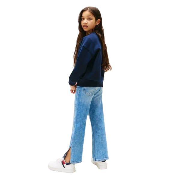 Tommy Hilfiger Barn/Kids Script Crew Neck Sweatshirt