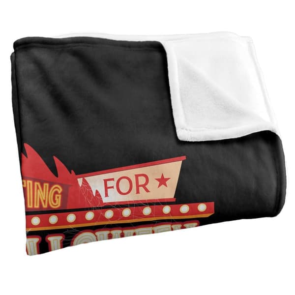 Beetlejuice Wating For Halloween Soft Touch Blanket