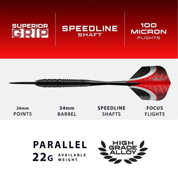 Harrows Focus Dartset (25-pack)