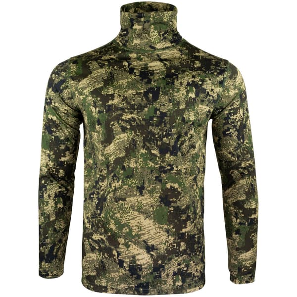 Jack Pyke Mens Digital Camo Roll Neck Midlayer