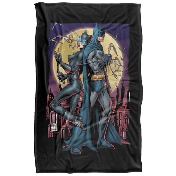 Batman Paint The Town Soft Touch Blanket