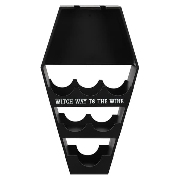 Something Different Coffin Wine Rack