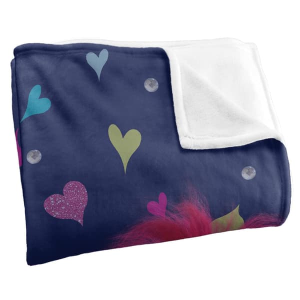 Trolls Pat A Cake Silky Soft Touch Blanket
