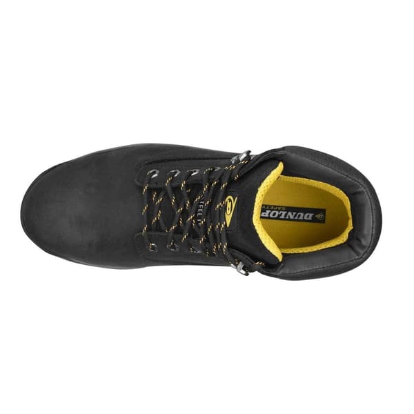 Dunlop Säkerhetskängor för män i nubuck med stålhätta