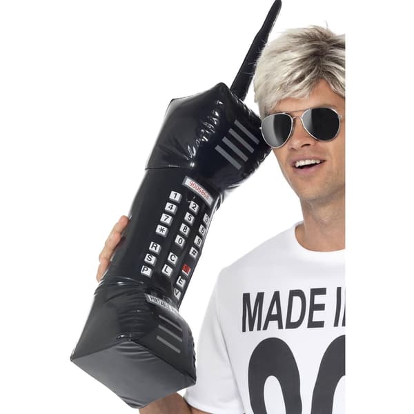 Smiffys Retro Mobile Phone Inflatable