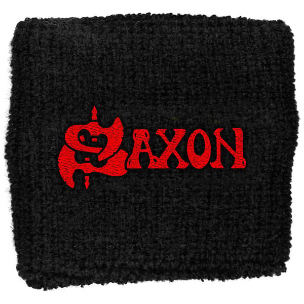 Saxon Logo Fabric Wristband