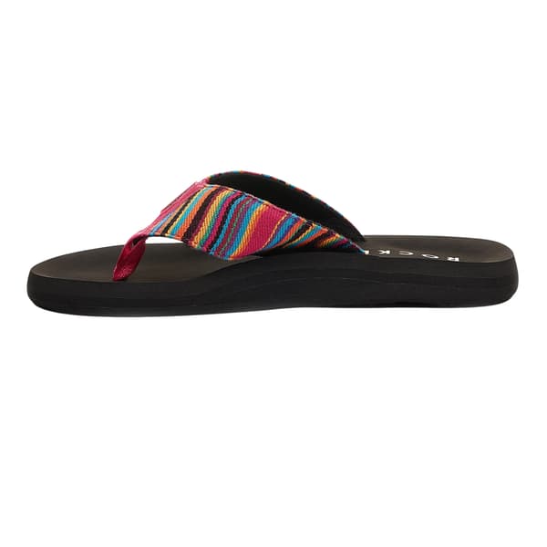 Rocket Dog Dam/Kvinnor Adios Dexter Flatform Flip Flops i Bomull