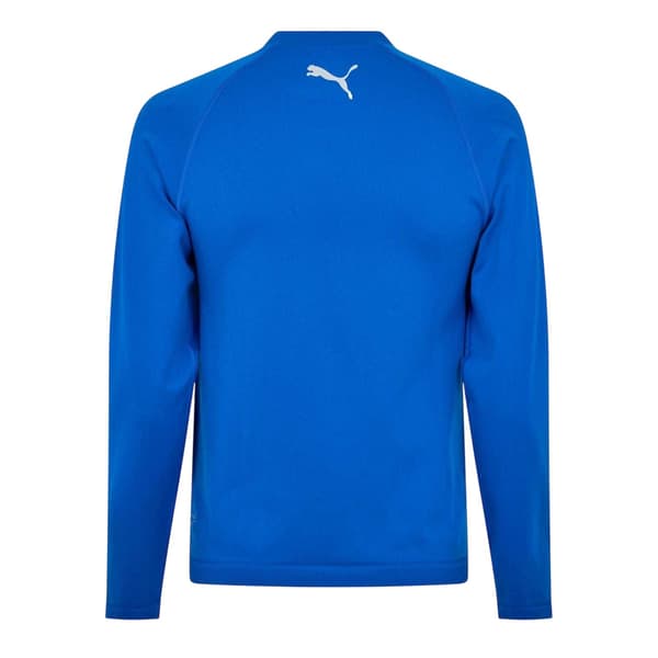 Puma Mens Logo Crew Neck Fitted Base Layer Top