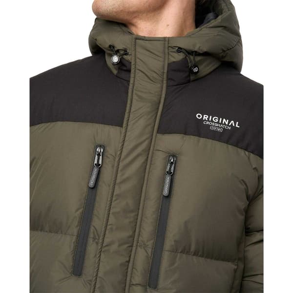 Crosshatch Herr Polyester Puffjacka