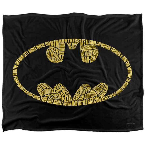 Batman-käsikirjoitusgraafinen logopeitto