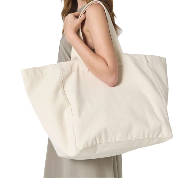 Westford Mill Randig Oversized Tygväska