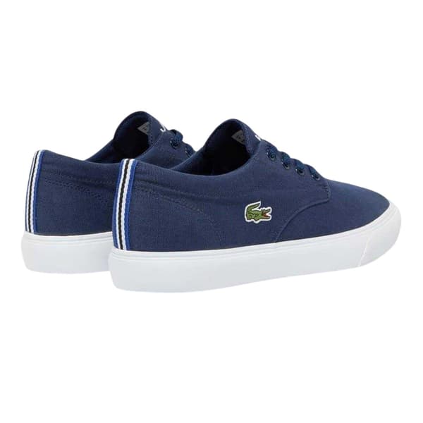 Lacoste Mens Canvas Grip Flat Trainers