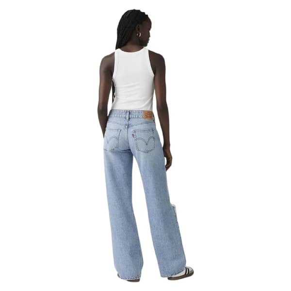Levis Dam/Kvinnor Låga vida jeans