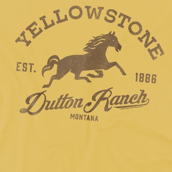 Yellowstone Herr Dutton Ranch Häst T-shirt