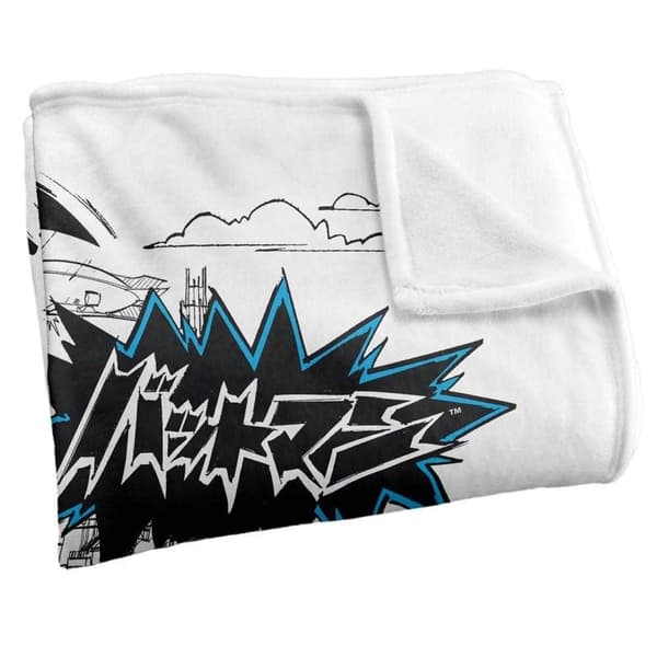 Batman Kanji Running Soft Touch Blanket