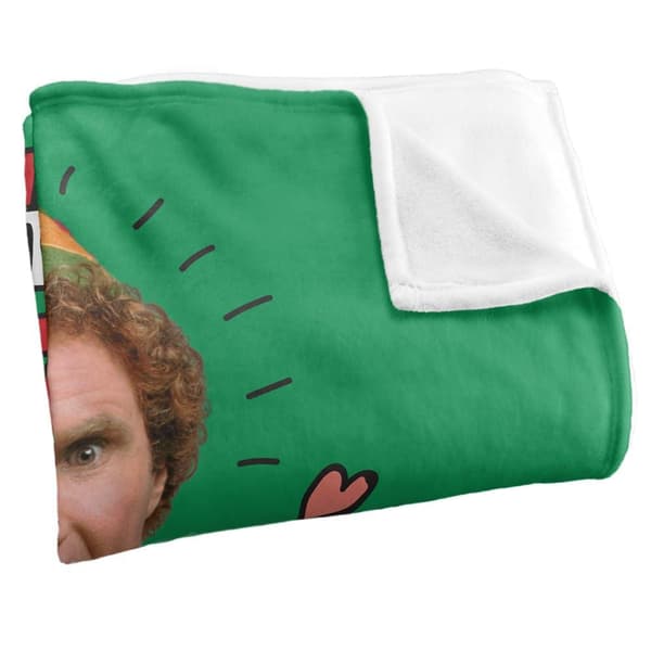 Elf 4 Main Food Groups Soft Touch Blanket