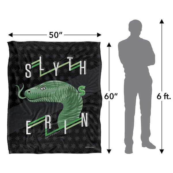 Harry Potter Slytherin Snake Blanket