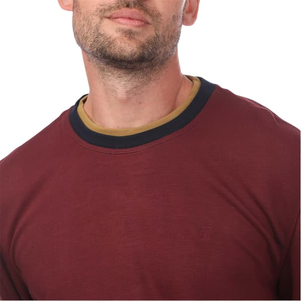 Ted Baker Mens Knitted Layered Regular Sweatshirt