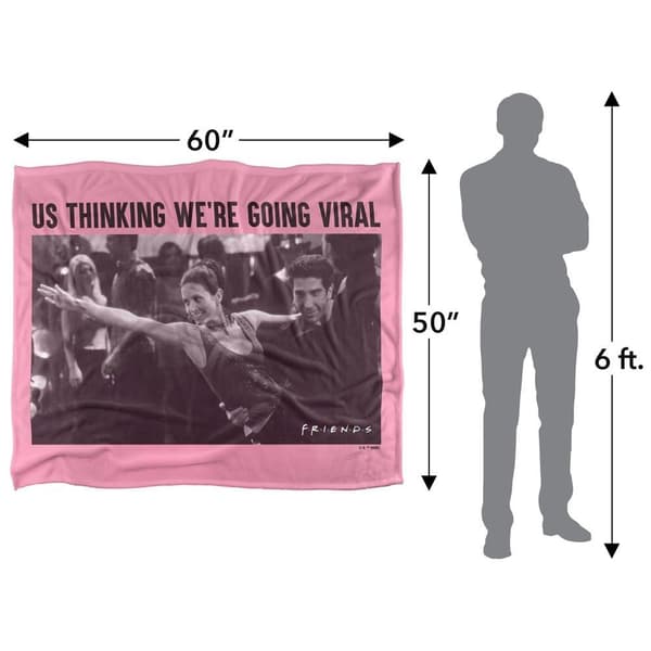 Friends Going Viral Soft Touch Blanket
