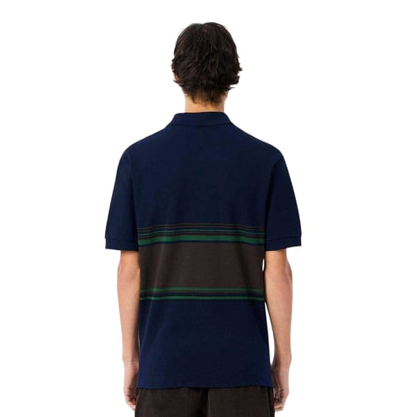 Lacoste Pikétröja med logotyp för män