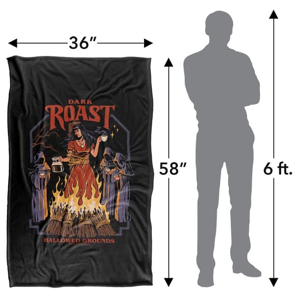 Steven Rhodes Dark Roast Soft Touch Blanket