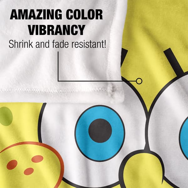 SpongeBob SquarePants Silky Goofy Blanket