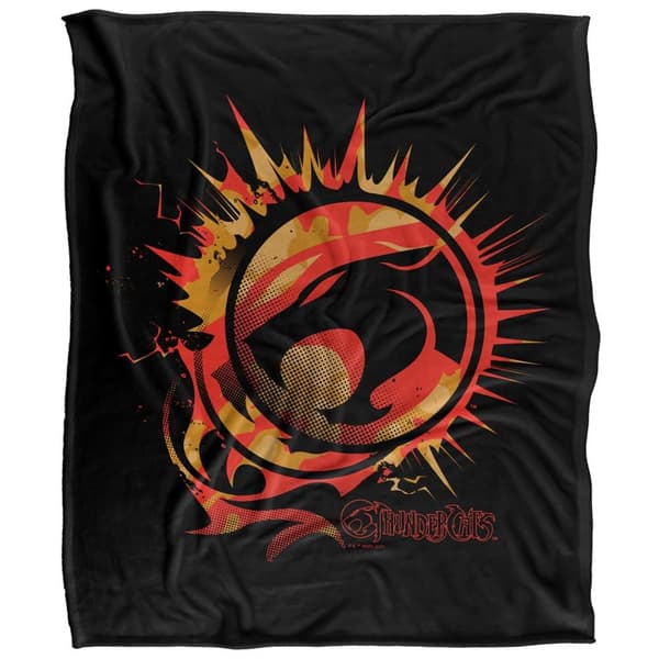 Thundercats Fire Logo Soft Touch Blanket