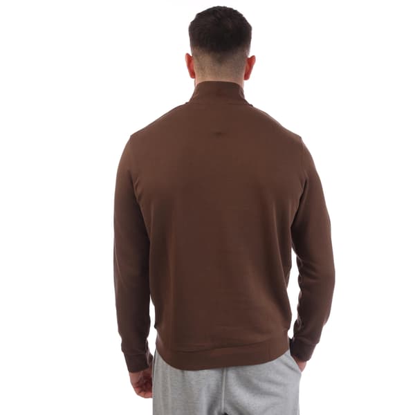 Lyle & Scott Herrtröja med kvartsdragkedja och loopback